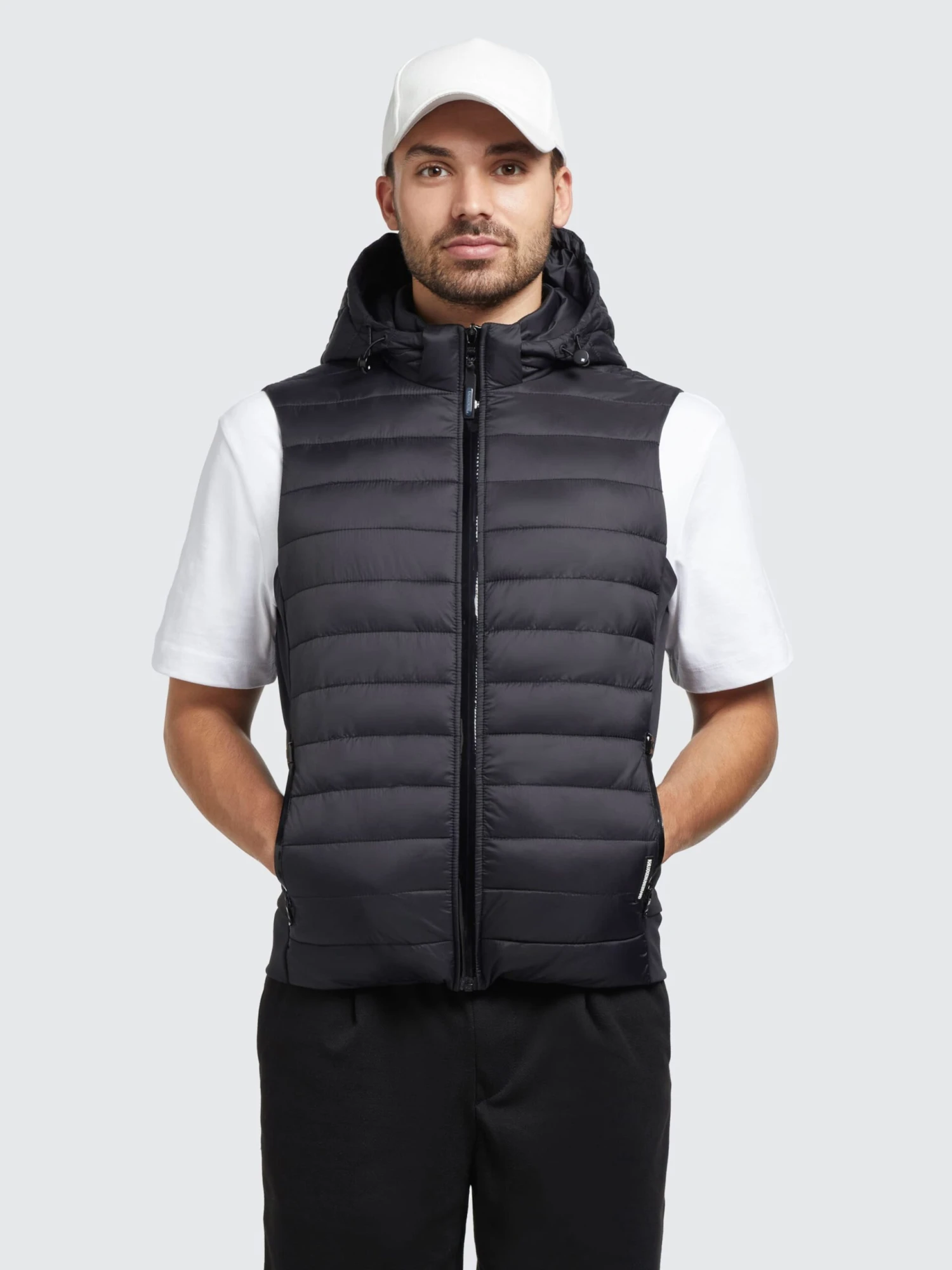 Khujo Bodywarmers Bodywarmer Heren Zwart 4 Khujo Bodywarmers Bodywarmer Heren Zwart - Afbeelding 2