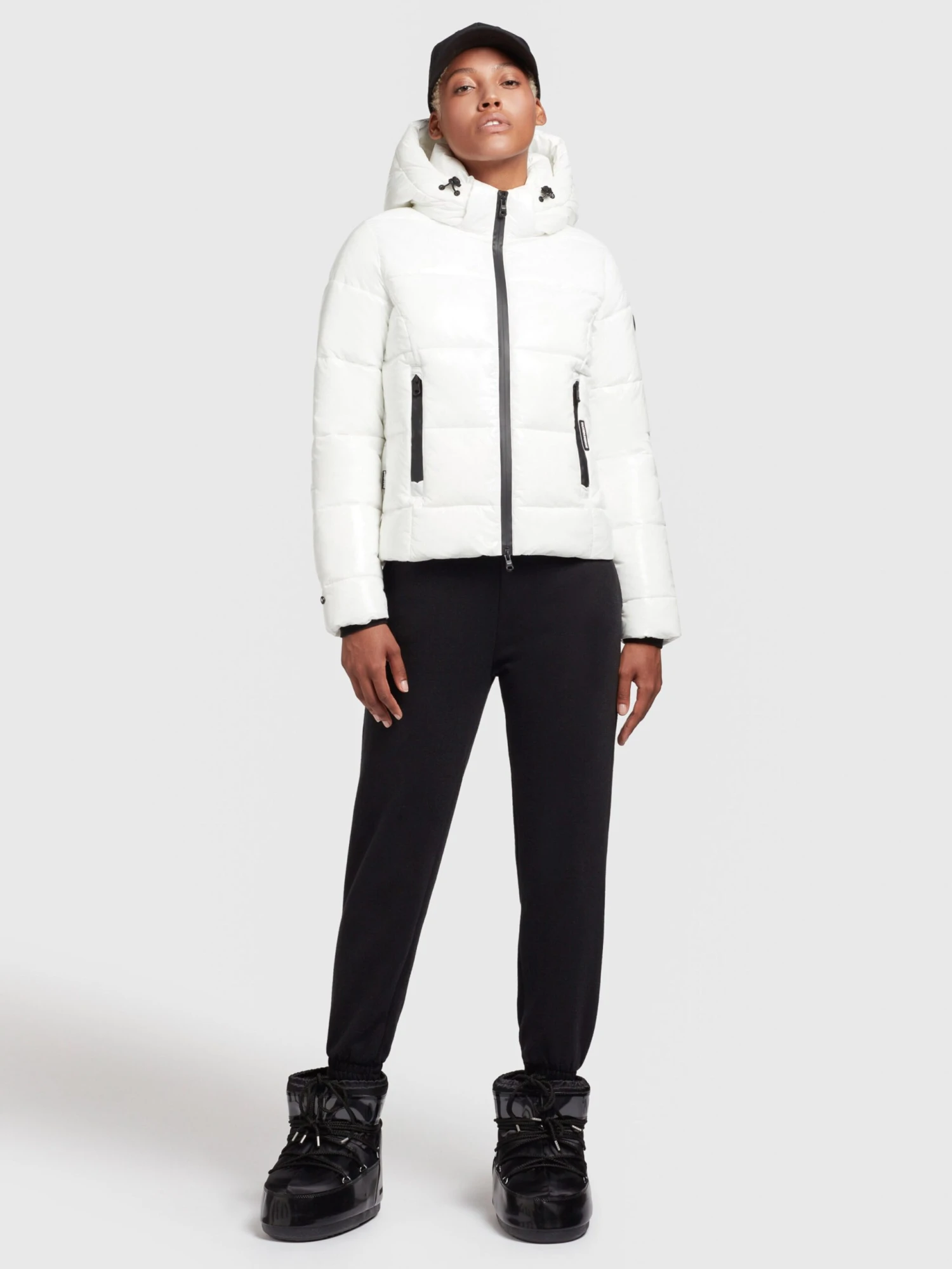 Khujo Winterjassen Winterjas Fala Dames Wit 5 Khujo Winterjassen Winterjas Fala Dames Wit - Afbeelding 3