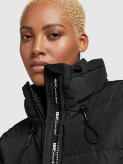 Khujo Winterjassen Winterjas Tuba Dames Zwart -Khujo be2fc402d5fc222c0b0be2d01f5b8a7e