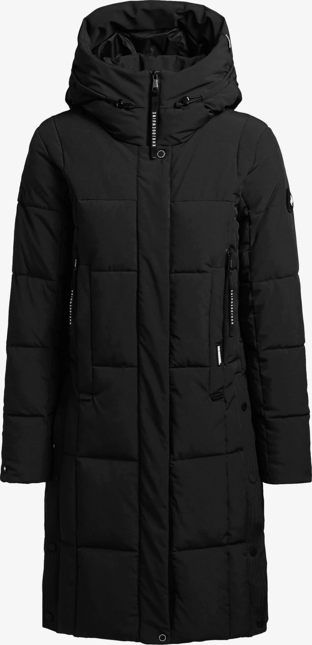 Khujo Tussenmantels Tussenmantel Namita Dames Zwart 3 Khujo Tussenmantels Tussenmantel Namita Dames Zwart