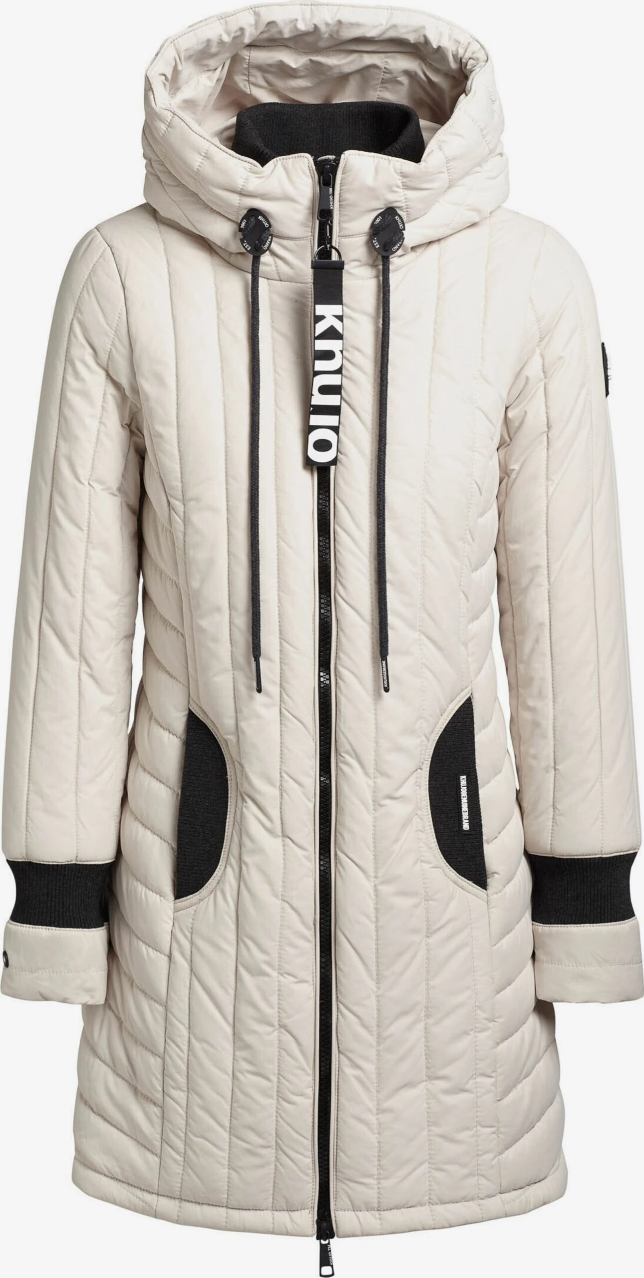 Khujo Tussenmantels Tussenmantel Jerry Dames Offwhite 3 Khujo Tussenmantels Tussenmantel Jerry Dames Offwhite