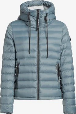 Khujo Tussenjassen Tussenjas Lovina Dames Duifblauw