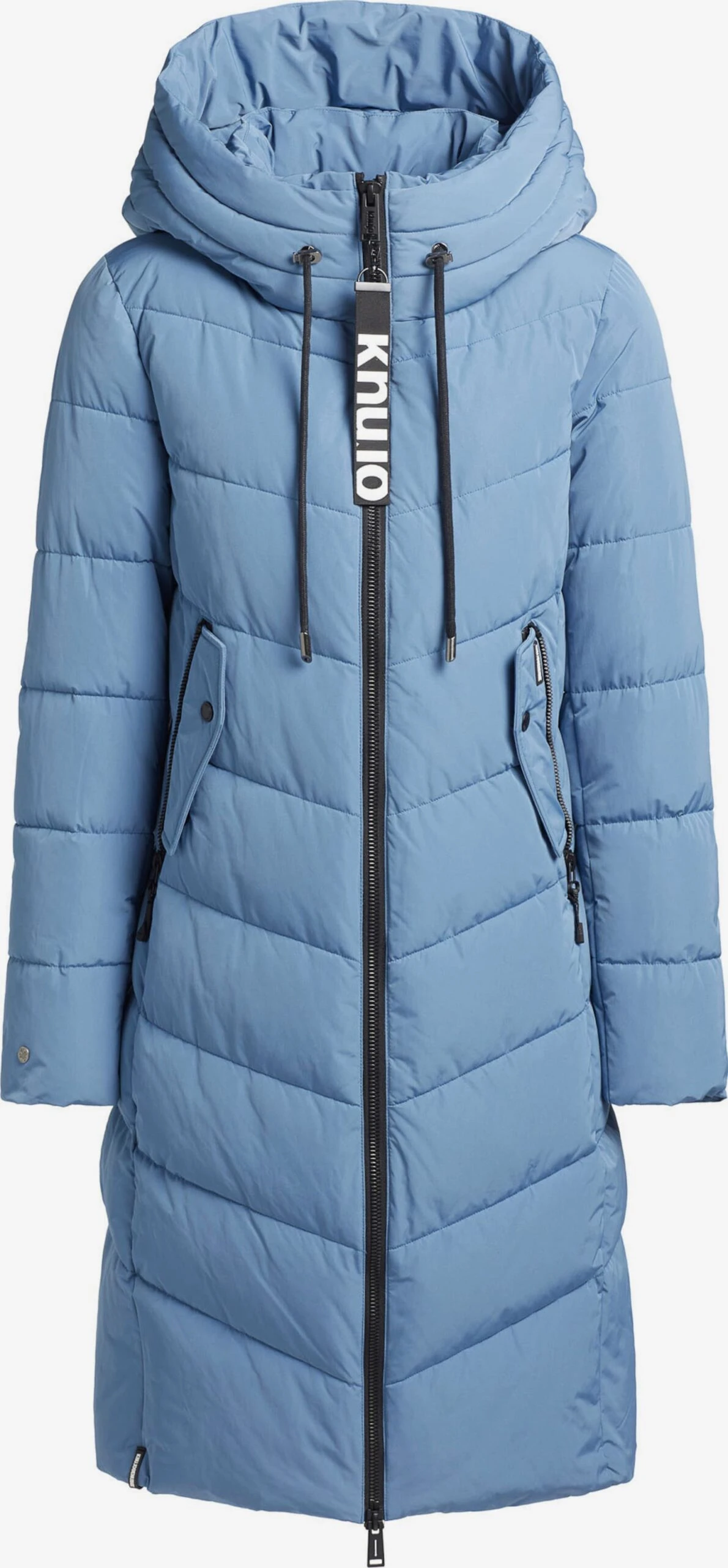 Khujo Wintermantels Wintermantel Ayleena Dames Lichtblauw 2 Khujo Wintermantels Wintermantel Ayleena Dames Lichtblauw
