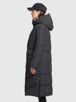 Khujo Wintermantels Wintermantel Elvita Dames Donkerblauw -Khujo ca7eef272cce57f0ed447ea419ff1dde