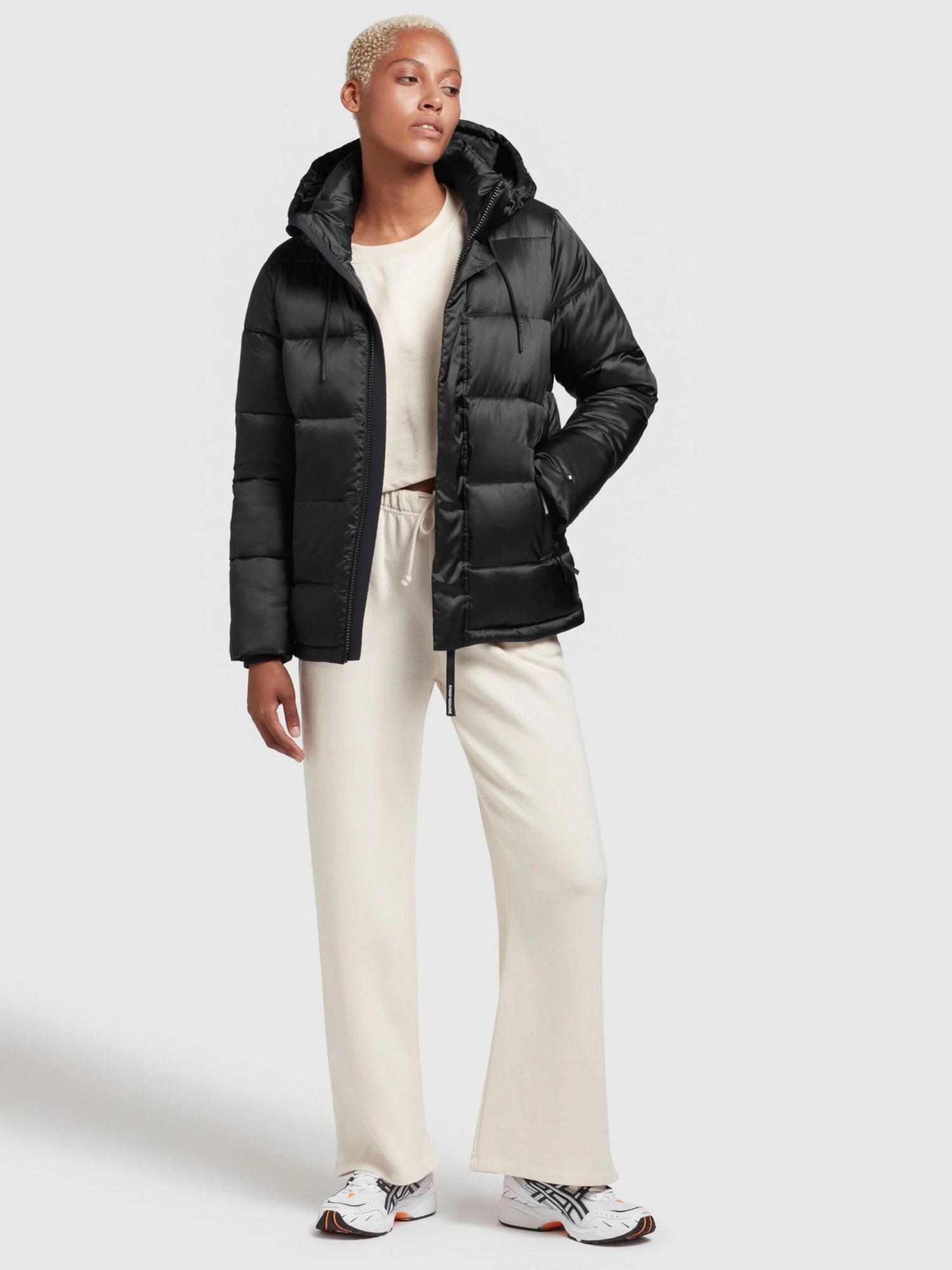 Khujo Winterjassen Winterjas Evona Dames Zwart 8 Khujo Winterjassen Winterjas Evona Dames Zwart - Afbeelding 6