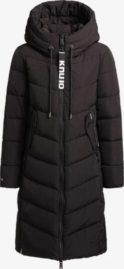 Khujo Wintermantels Wintermantel Ayleena Dames Zwart
