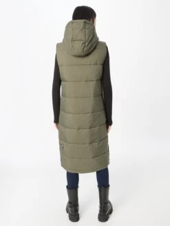 Khujo Bodywarmers Bodywarmer Tourin Dames Kaki -Khujo cf409bf99b4ba760e0f5e5567b0cf87f