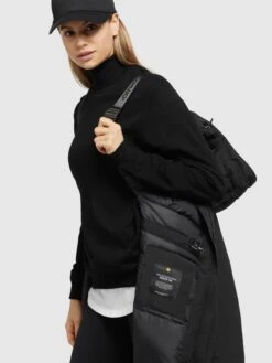 Khujo Wintermantels Wintermantel ABELLA Dames Zwart -Khujo cfa2583353db141192713dfa921fe266