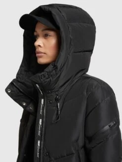 Khujo Tussenmantels Tussenmantel Sonje3 Dames Zwart -Khujo cff63de1cc9c48bf4a82e27610aaf5e1