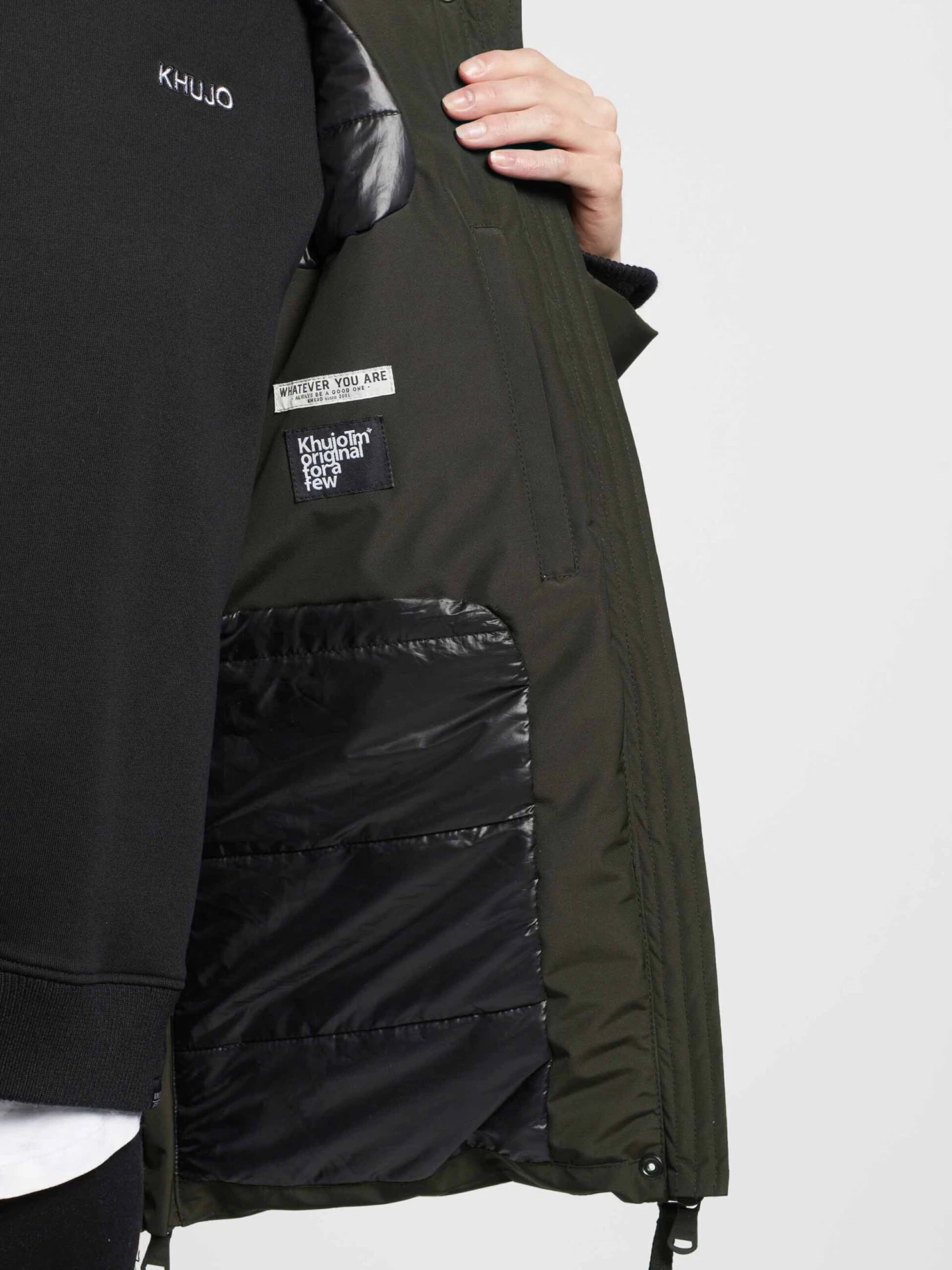 Khujo Winterjassen Winterjas Eunice Dames Olijfgroen 10 Khujo Winterjassen Winterjas Eunice Dames Olijfgroen - Afbeelding 8