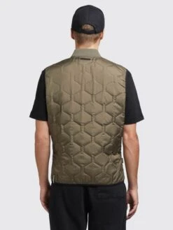 Khujo Bodywarmers Bodywarmer Liel Heren Olijfgroen -Khujo d0fce89c86a9b3ba3961174f98ade71f