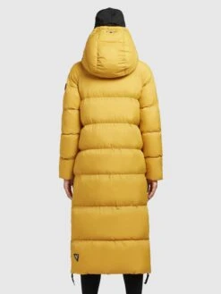 Khujo Wintermantels Wintermantel Dames Goudgeel -Khujo d14faaa9f624454071a6928d8318648e