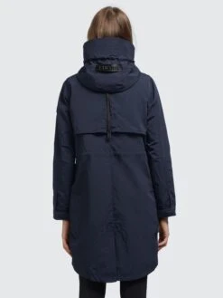 Khujo Tussenmantels Tussenmantel Adda2 Dames Donkerblauw -Khujo d164adca43b7022bd787ba82c2807c4c