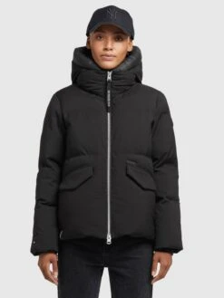 Khujo Winterjassen Winterjas Japura 2 Dames Zwart -Khujo d167b6f0023f6c9d98bcc758664fe2e8