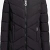 Khujo Winterjassen Winterjas FORMIN Dames Zwart -Khujo d1a46ae70b9b3366c9b60e93d1d03d3a