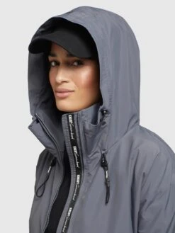 Khujo Tussenjassen Tussenjas BLAIR Dames Blauw -Khujo d23aac4cbb7038d5695c9214d21bfccc