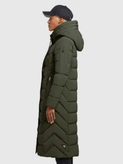 Khujo Wintermantels Wintermantel Gamber Dames Donkergroen -Khujo d4b9ee82f20678708dc75d54edc19096