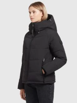 Khujo Winterjassen Winterjas Isidora Dames Zwart -Khujo d579dabfb99e530bcfd9cabf266524ff