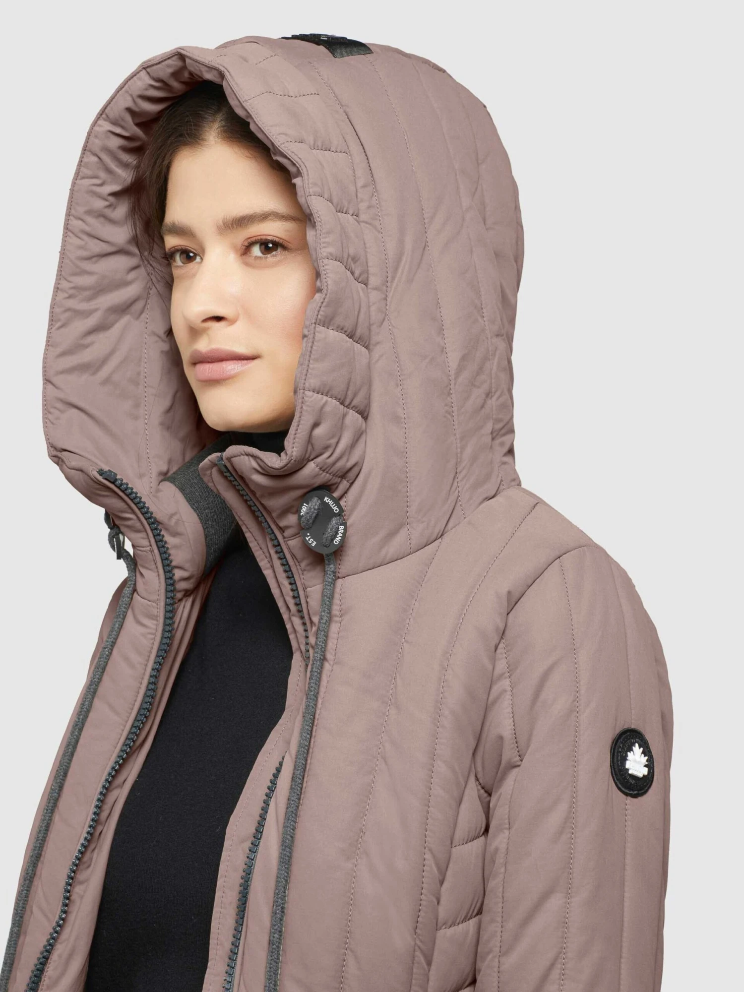 Khujo Tussenmantels Tussenmantel Jerry Dames Lichtlila 9 Khujo Tussenmantels Tussenmantel Jerry Dames Lichtlila - Afbeelding 7