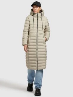 Khujo Wintermantels Wintermantel Mimi 2 Dames Pastelgroen -Khujo d6675757ae7c0dd69b89576f777ecc59