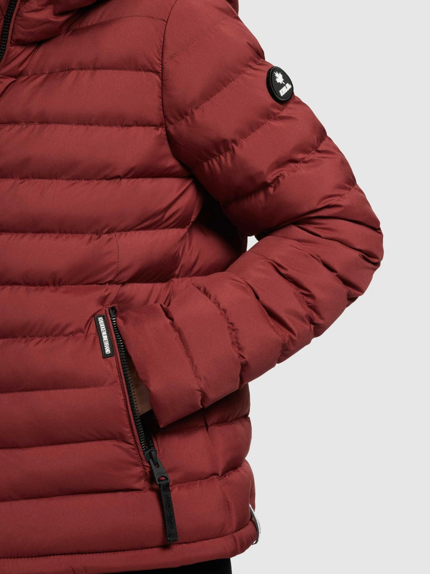 Khujo Tussenjassen Tussenjas Lovina Dames Donkerrood 10 Khujo Tussenjassen Tussenjas Lovina Dames Donkerrood - Afbeelding 8