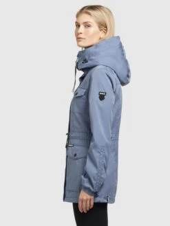 Khujo Parkas Tussenparka ELST Dames Blauw -Khujo e0929637cd576a68cc3a81321bb233ce