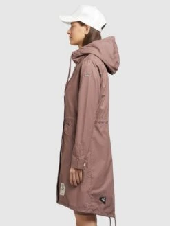 Khujo Parkas Tussenparka NANDA3 Dames Mauve -Khujo e19fe800ab77bac3a2d6d9e1dd79f513