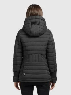 Khujo Winterjassen Winterjas Patt Dames Zwart -Khujo e21bdb111425b79ed91d4127ebebd397