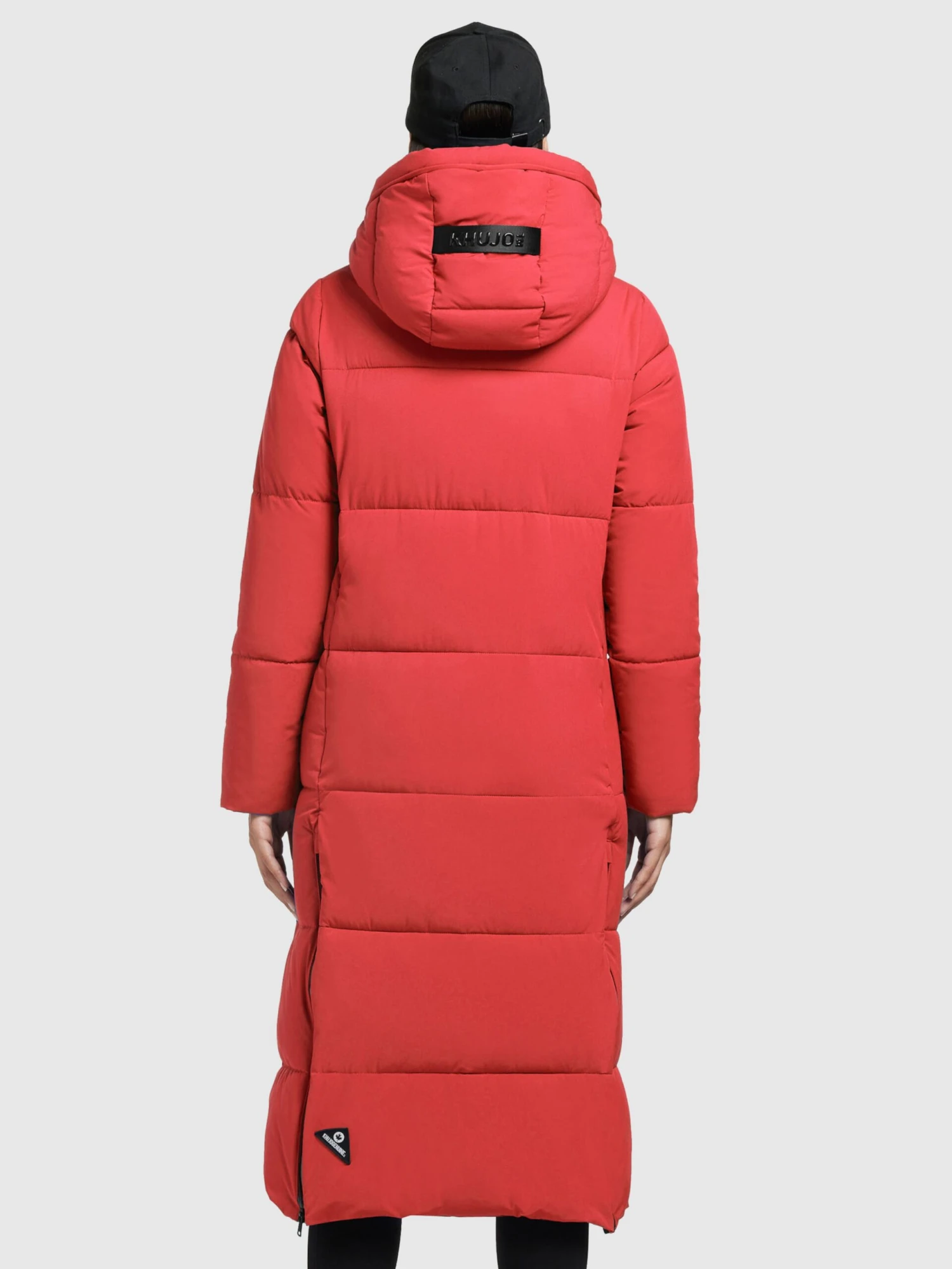 Khujo Tussenmantels Tussenmantel Melona Dames Rood 6 Khujo Tussenmantels Tussenmantel Melona Dames Rood - Afbeelding 4