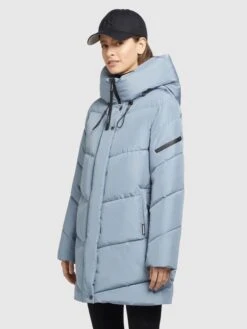 Khujo Winterjassen Winterjas Jordis 4 Dames Lichtblauw -Khujo e4f11983c42297a80c43b9f43ddc0911