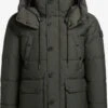 Khujo Winterjassen Winterjas Primero Heren Kaki -Khujo e8b996b0d5e841e9be10d1aa8792b526
