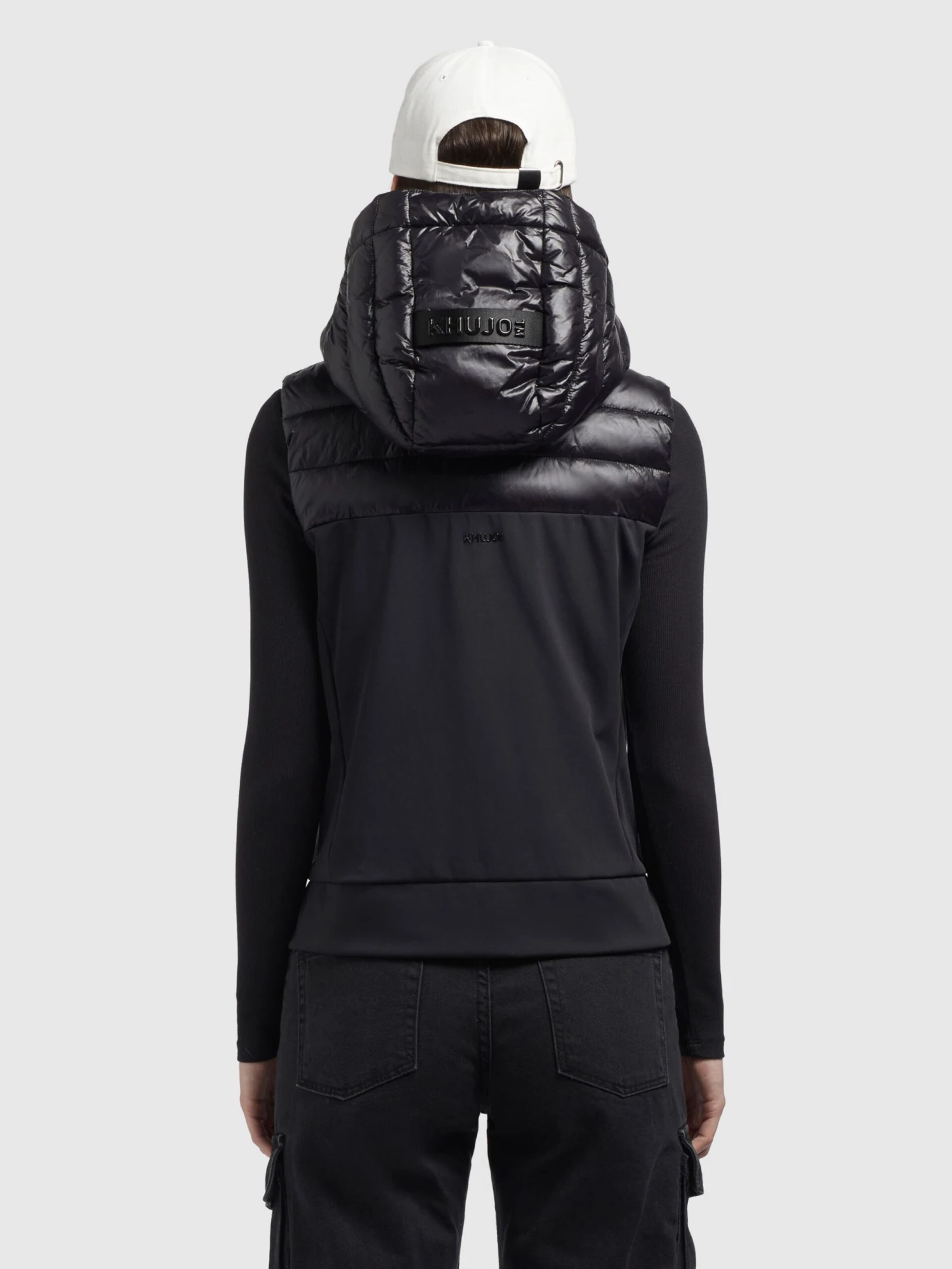 Khujo Bodywarmers Bodywarmer Fabia Dames Zwart 6 Khujo Bodywarmers Bodywarmer Fabia Dames Zwart - Afbeelding 4