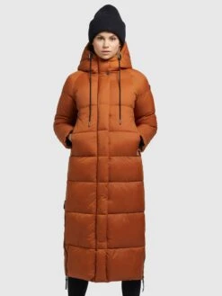 Khujo Wintermantels Wintermantel LAMERA Dames Oranje -Khujo eca65bc5c825f802f18d61a1ec7435f9