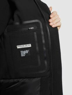 Khujo Wintermantels Winterjas Carl Heren Zwart -Khujo eccf70e855c2cb5217a5fc5d7a04f4d8