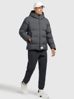 Khujo Winterjassen Winterjas Juff Heren Grafiet -Khujo ede069d7ebb18856756a51f40e208589