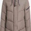 Khujo Winterjassen Winterjas Jordis 4 Dames Taupe -Khujo f0cdcb41ea08a36550e62f50679cabce