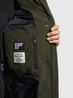 Khujo Tussenmantels Tussenmantel Namita Dames Donkergroen -Khujo f12c6eee1bb857a90f14404db6abe248