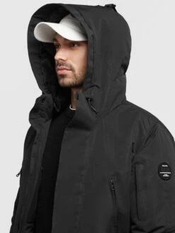 Khujo Winterjassen Winterjas Bates Heren Zwart -Khujo f152f480f95da119c9746f9f0871cf17