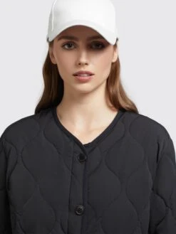 Khujo Tussenmantels Tussenmantel SIRA Dames Zwart -Khujo f21e756c5b52bdeb6b7f30978057bf80