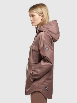 Khujo Tussenjassen Tussenjas PRAYATA Dames Bruin -Khujo f31f79002e37ec28e27a57a719621823