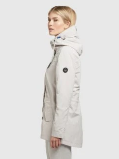 Khujo Tussenjassen Tussenjas CAIMA Dames Lichtgrijs -Khujo f581aa1dc0f47deb97f733f26f556532