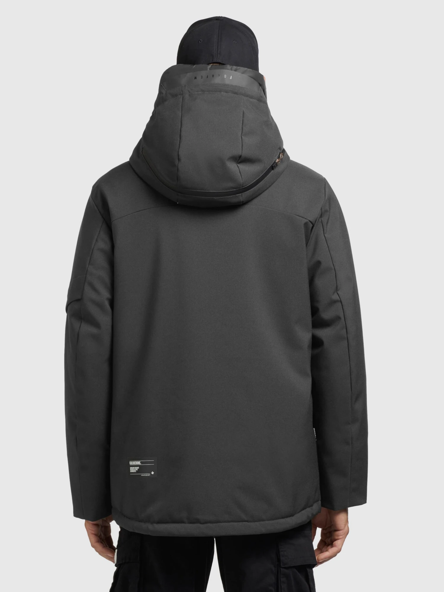 Khujo Winterjassen Winterjas Borrow Heren Donkergrijs 5 Khujo Winterjassen Winterjas Borrow Heren Donkergrijs - Afbeelding 3