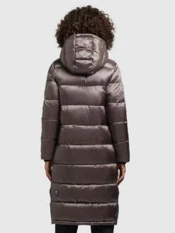 Khujo Wintermantels Wintermantel Julina Dames Taupe -Khujo f99ce2933aa6f88918b2a040a51d880f