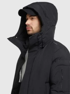 Khujo Winterjassen Winterjas Cann Heren Zwart -Khujo fa2180dcf296581edc866db521ba9e9e