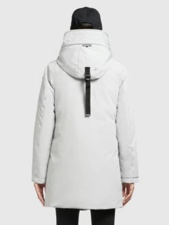 Khujo Winterjassen Winterjas Viona 3 Dames Lichtgrijs -Khujo fc44ed15bdaf4b363d28224e8f3d4c7b