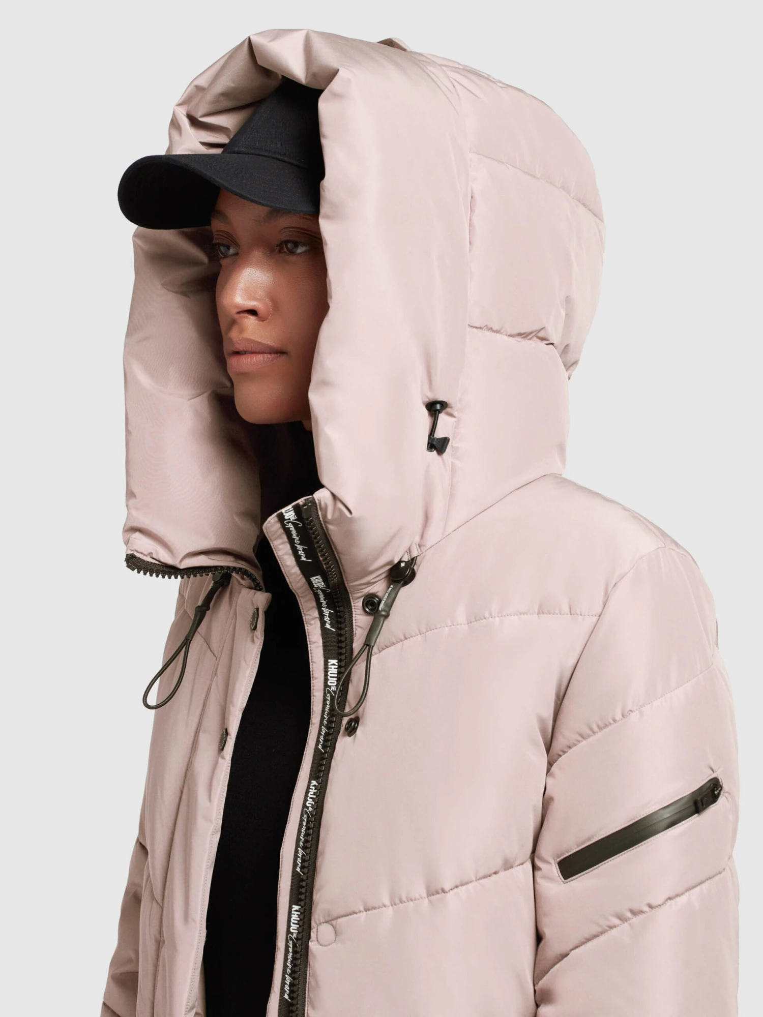 Khujo Winterjassen Winterjas Jordis Dames Lichtroze 10 Khujo Winterjassen Winterjas Jordis Dames Lichtroze - Afbeelding 8